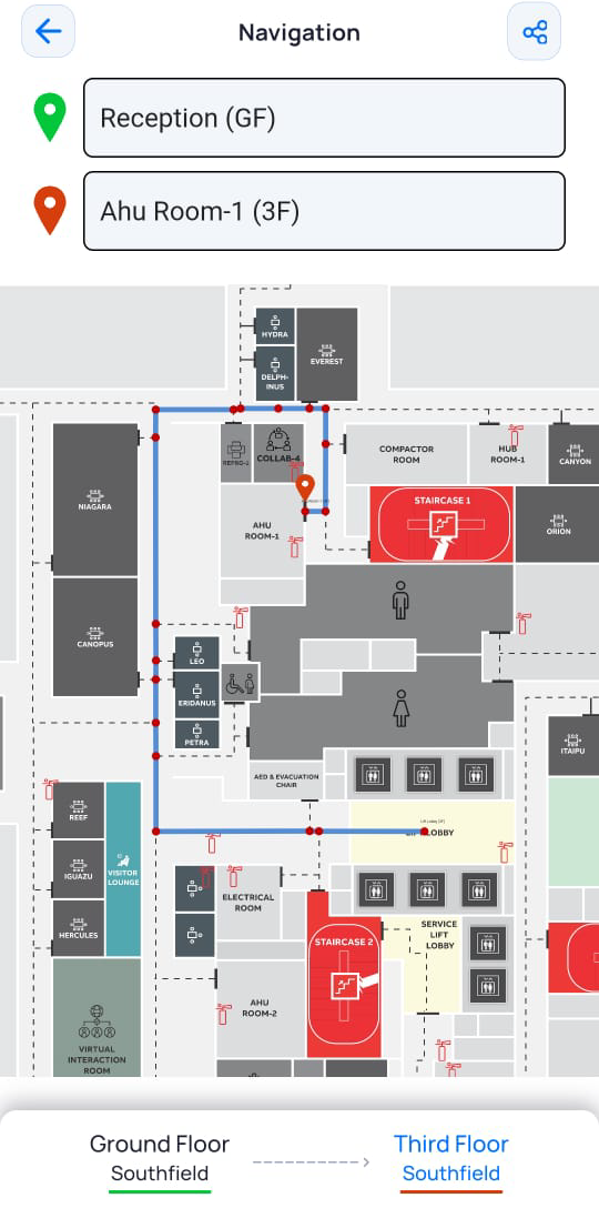 Floor Navigation Navigation